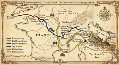 Official map of The Journey