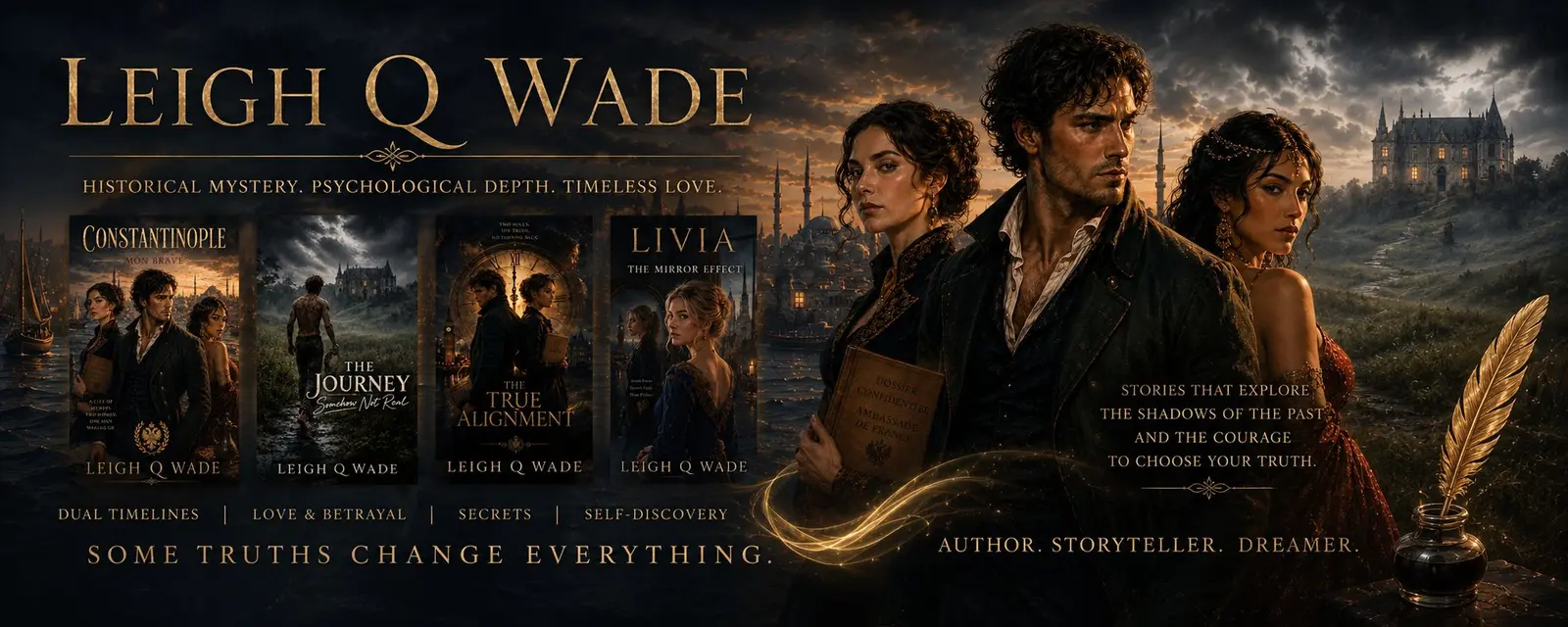 Leigh Q Wade — Speculative Historical Fiction & Poetry Catalog